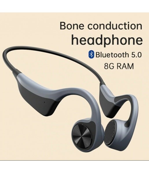 Écouteurs Bluetooth à Conduction osseuse, oreillettes sans fil
