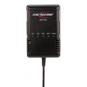 Chargeur automatique pour batterie au plomb 2-24V (2Ah – 24 Ah) - ANSMANN ALCS 2-24A