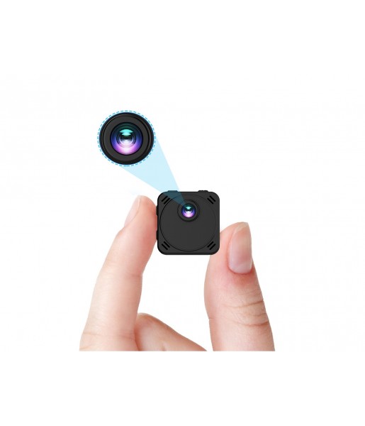 Mini caméra de surveillance infrarouge intelligente sans fil vision 170