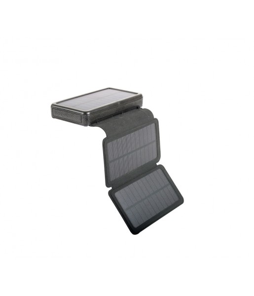 Batterie externe solaire 20000 mAh panneaux amovible, 2 ports USB 2.1A