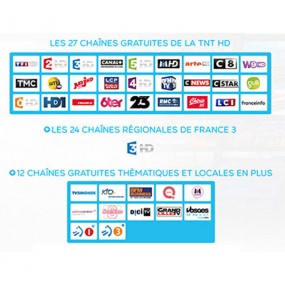 Module Fransat TV satellite Metronic CI+ 1.3 HD + carte Fransat PC7 HD