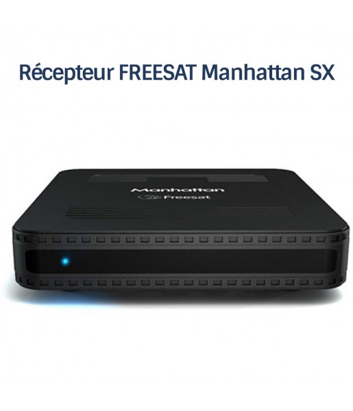 Récepteur décodeur satellite HD FREESAT Manhattan SX