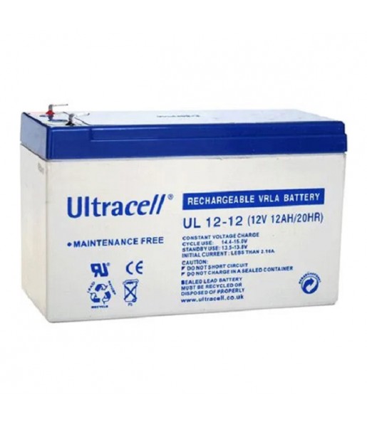 Batterie plomb - Ultracell UL 12-12 - 12V 12Ah, gamme UL