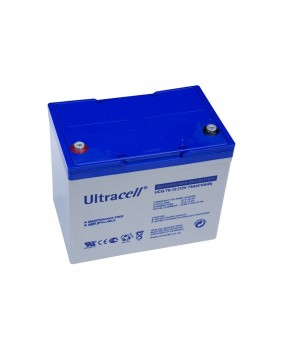 Batterie Gel - Ultracell UCG75-12 - 12v 75ah