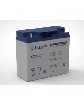 Batterie Gel - Ultracell UCG22-12 - 12V 22Ah