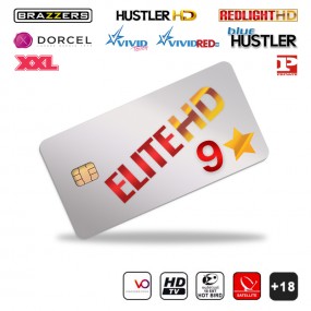 Carte Elite HD 9 STARS 6 mois TV Adulte XXX Abonnement