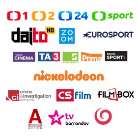 Carte Abonnement TV Skylink Smart 12 Mois République Tchèque