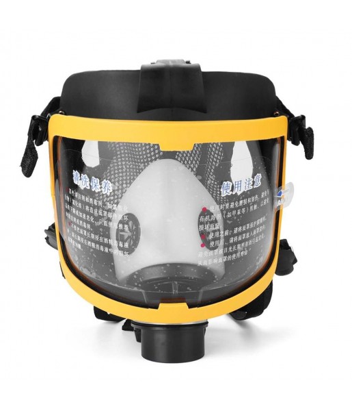 Masque respiratoire électrique Portable pour la Peinture, la poussière et  l'industrie, respirateur à air fourni, Grand Volume d'air, Deux filtres :  : Bricolage
