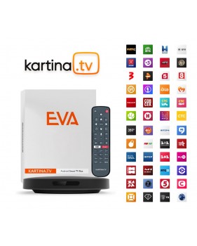 Pack Abonnement Par Internet Russe Kartina TV Premium 12 mois + Récepteur Dune HD