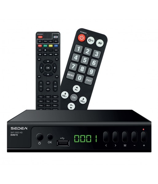 Récepteur TNT HD DVB-T2 - SEDEA SNT-2002-HD