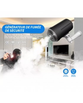 Générateur de fumée Machine à brouillard de sécurité Fumigène Noir