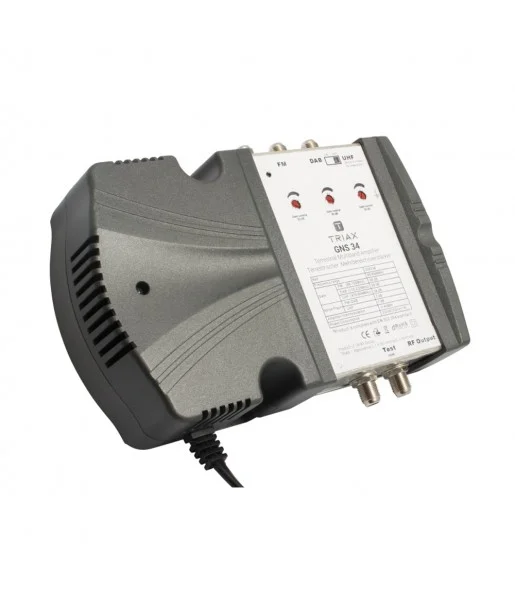 Amplificateur terrestre multibandes VHF / UHF DVB-T/T2, DAB, FM GNS 34