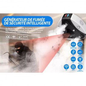 Générateur de Brouillard Sécurité Antivol Sans fil Wifi Caméra Surveillance
