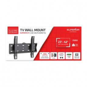 Support mural TV 23-42 Fixed Extra Slim Superior STV001