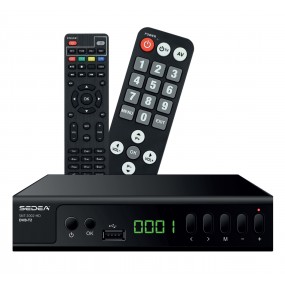 Récepteur TNT HD DVB-T2 - SEDEA SNT-2002-HD