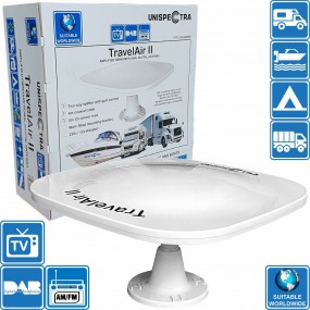 Antenne numérique omnidirectionnelle TNT Travel-Air-II