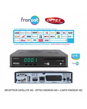 Récepteur Satellite HD - Optex ORS9939-HD