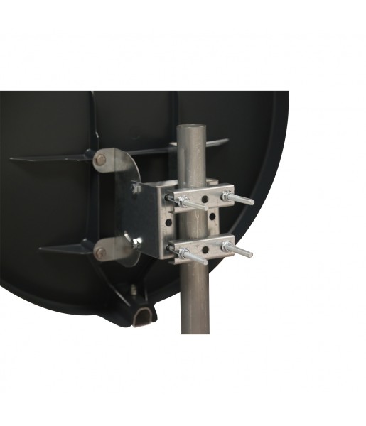 Antenne Parabole Fibre SMC 60cm Anthracite WORLDSAT