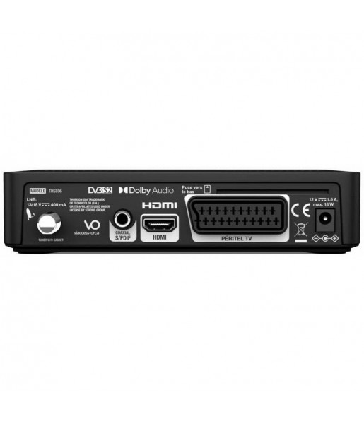 Pack Rcepteur TV Satellite Full HD THOMSON THS806 + Carte daccs TNTSAT + Cble HDMI - Noir