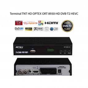 Terminal TNT HD OPTEX ORT 8930-HD DVB-T2 HEVC