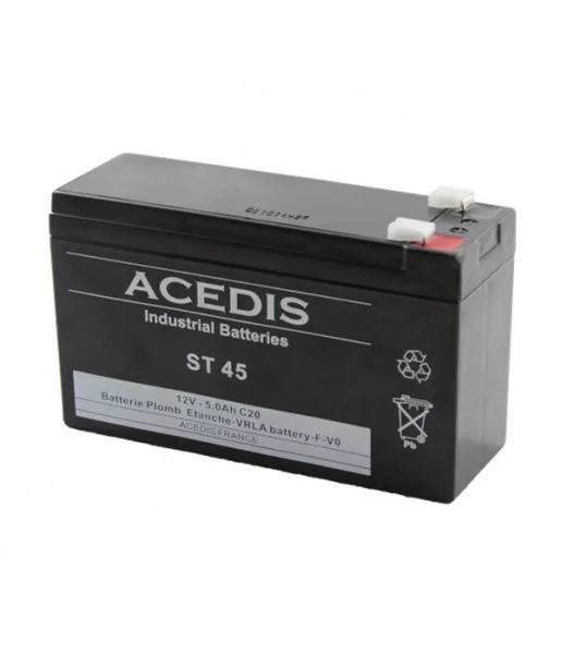 Batterie Plomb Etanche AGM VRLA Acedis ST45
