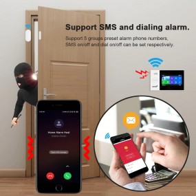Système d'alarme de sécurité domestique intelligent Tuya SET B