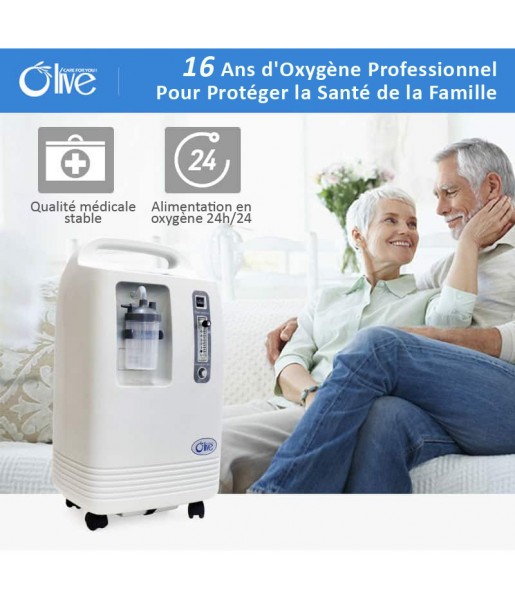 concentrateur d'oxygène professionnel pour la livraison gratuite à domicile