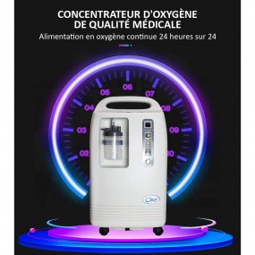 Concentrateur Oxygène qualité médicale OLV-5S - Débit 5L/min