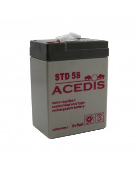 Batterie Plomb Etanche - ACEDIS STD 5S