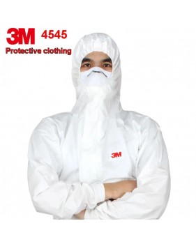 Vêtements de protection à capuche Combinaison 3M 4545, Taille 2XL