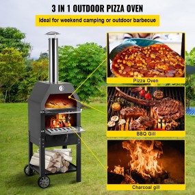 Four à pizza avec fonction grill - LIVOO DOC228
