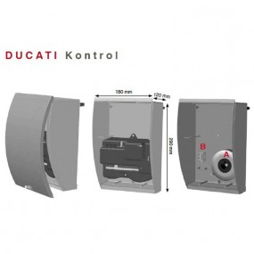 Kit Motorisation Portail Automatisme Ducati Home Automation HC812-500 PRO MONO
