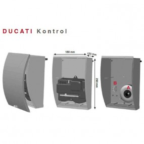 Kit Motorisation Portail Automatisme Ducati Home Automation HC812-600 PRO MONO