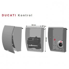 Kit Motorisation Portail Automatisme Ducati Home Automation HC619 PRO MONO