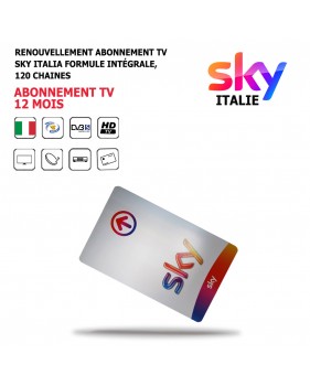 Abonnement Tv AB-Sky-Italie-12-Mois