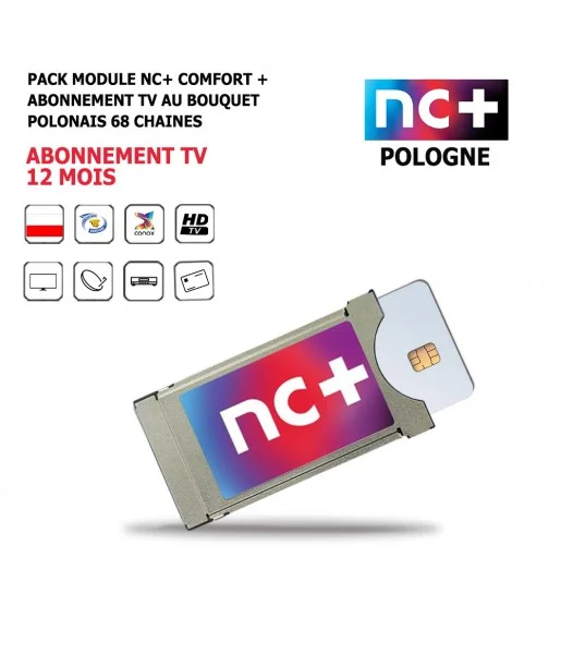 Pack NC+ Abonnement Module-NC-AB-12-Mois