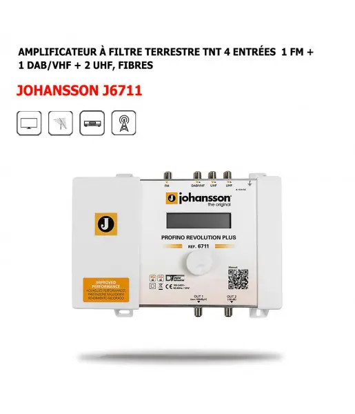 Présentation principale Amplificateur J6711
