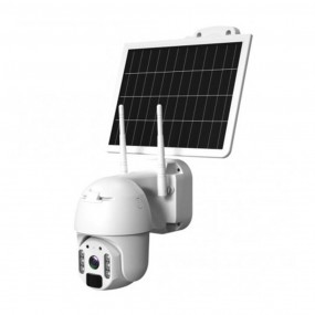 Caméra Solaire 4G extérieur rotation 360 degrés 2MP - SAURON SECURITE