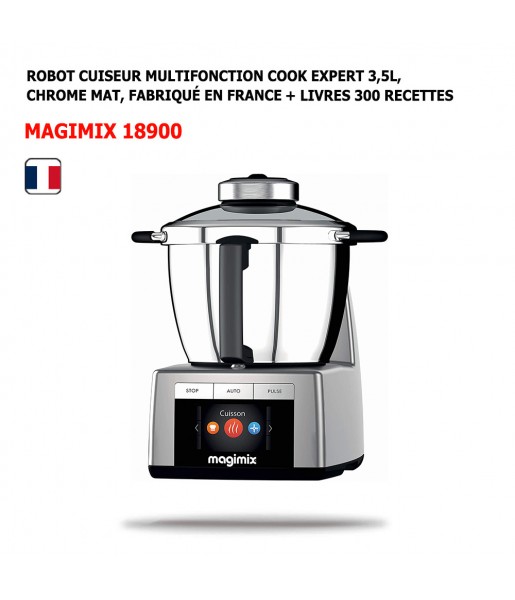 Robot Cuiseur Multifonction Magimix Cook Expert 18900 3,5L Chrome mat