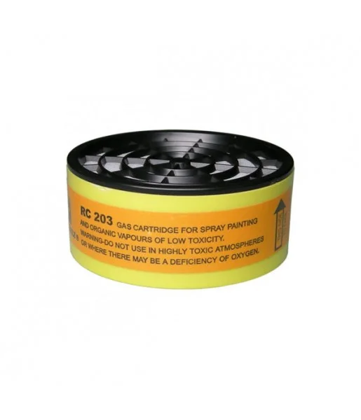 Filtre Remplaable Carbone Chimique de respirateur de cartouche de gaz RC203 - Protection Masque Risque Gaz