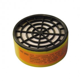 Filtre Remplaçable Carbone Chimique de respirateur de cartouche de gaz RC203 - Protection Masque Risque Gaz
