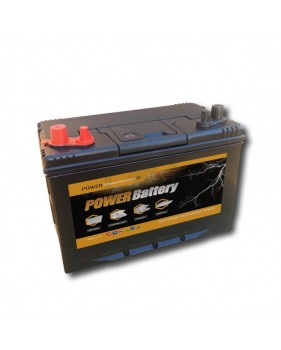 Batterie Décharge Lente Power Battery 12V 110Ah Double Borne