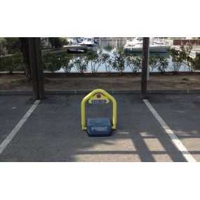 Arceau réservation parking stationnement à energie solaire