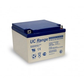 Batterie Plomb Ultracell UC26-12 - 26Ah 12V