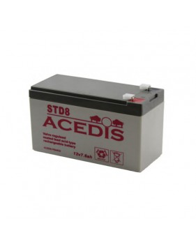 Batterie AGM Etanche Acedis STD 8 - 12V 7,6Ah Gamme VO