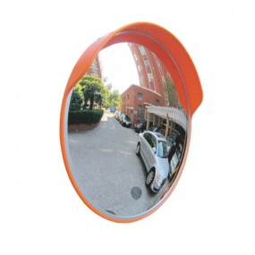 Miroir de Circulation Routière Convexe 60cm Surveillance et Contrôle Sortie Garage en Sécurité MI60N