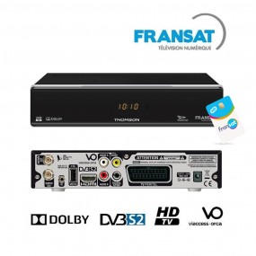 Décodeur TNT HD satellite FRANSAT HD THOMSON THS 805