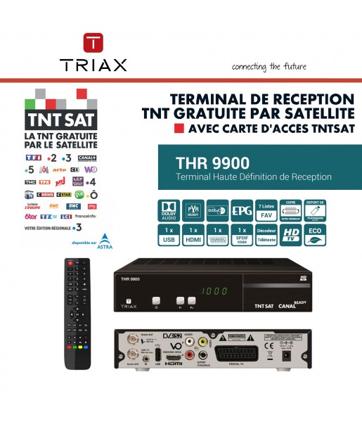 Adaptateur 220v 12v Bloc Alimentation récepteur satellite TRIAX