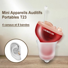 Mini CIC Prothèses Auditives Invisibles T23 CIC Digital