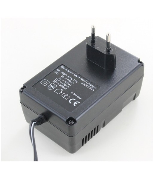 Chargeur Automatique Pour Batterie Au Plomb 2-24V 2Ah - 24 Ah ALCS 2-24A Sans Pinces